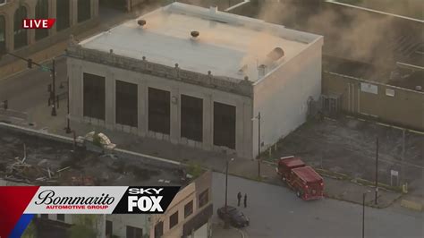 Crews respond to smoke at historic East St. Louis bank building
